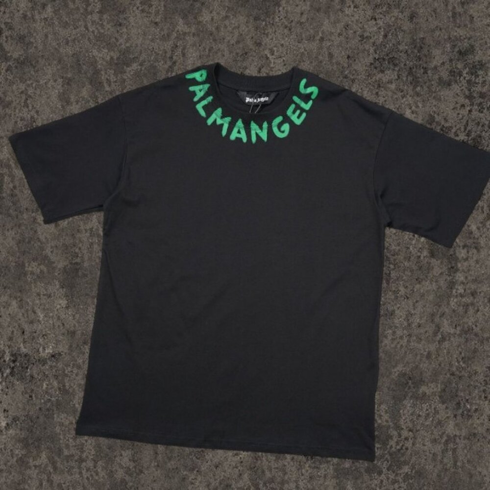 Men's Short Sleeve Black Palm Angels